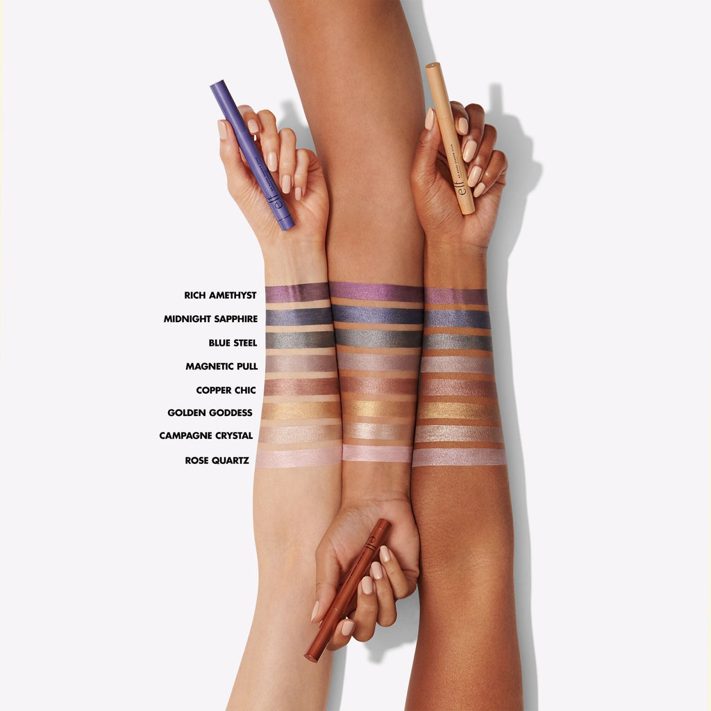No Budge Shadow Stick Arm Shade Swatches on Different Skin Tones